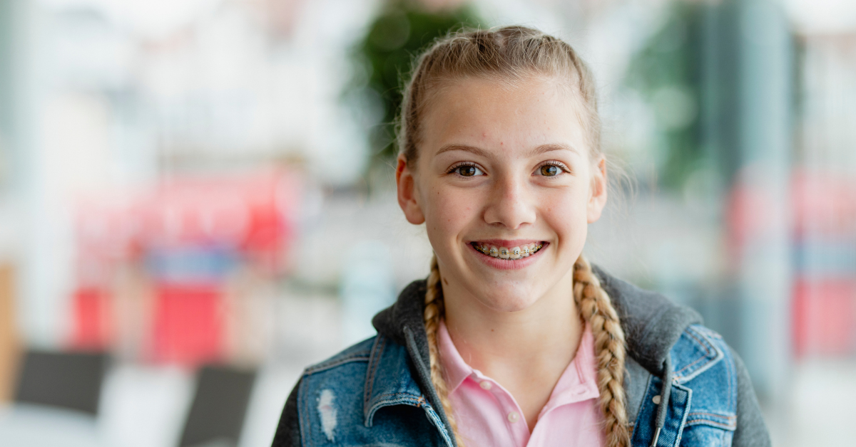 Girl with Braces